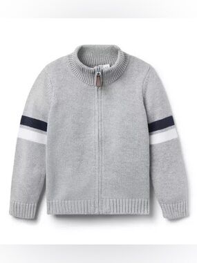 Janie & Jack Full Zip Sweater